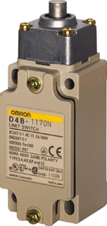 Omron - SAFETY PRODUCTS D4B Eindschakelaar Eindschak D4B-4170N