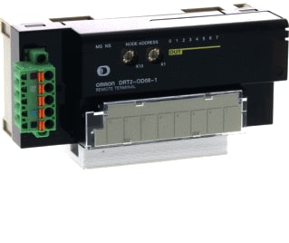 Omron - REMOTE I/O DRT (Device Net) Veldbus dec. peri. digi in/uitg.mod digi in/uitg drt27014a