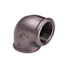 Nefit Industrial - Zwart 90 Fitting met 2 aansluitingen Neft Knie 2 Zw