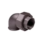 Nefit Industrial - Zwart 96 Fitting met 2 aansluitingen Neft Kniekopp 1 Zw