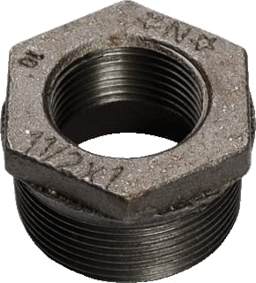 Nefit Industrial - Zwart 241 Fitting met 2 aansluitingen Neft Verlprng 5/4X1 Zw