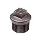 Nefit Industrial - Zwart 290 Fitting met 1 aansluiting Neft Plug 3/2 +Rand Zw