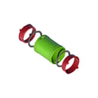 Ubbink - Air Excellent AE34c Verbindingsstuk rond luchtkanaal Air Exc Koppstuk Set