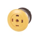 Eaton - RMQ M22 Drukknop frontelement (paddestoel) Drkknpelm M22-Drp-Y-X