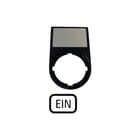 Eaton - RMQ M22 Tekstschilddrager drukknop/sign.lmp tekstschldr m22s-st-d6