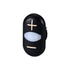 Eaton - RMQ M22 Drukknop frontelement Signdrknp M22S-Ddl-S-X4/X5