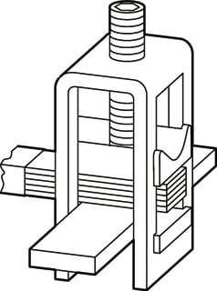Eaton - XEnergy Aansluitklem aardelektrode Railklea K20-X5