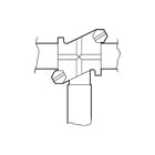 Eaton - XEnergy Aansluitklem aardelektrode Railklea K20-X5/4