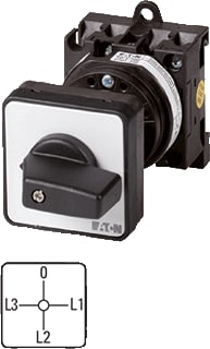 Eaton - Amperemeterschakelaar amperemet t0-3-8048/z