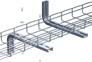 Legrand - Cablofil Console kabeldraagsysteem Cons Cc21S400 L400 Elvz