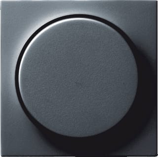 Gira - Systeem 55 Bed.element / centr.pl. schakelmat. Cpl+Knop Dim Ant