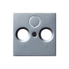 Gira - Systeem 55 Inzetplaat schakelmateriaal Inzpl 2X Coax+Sat Antr 55