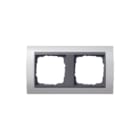 Gira - Event Afdekraam schakelmateriaal Afdkrm 2V Alu-Antr