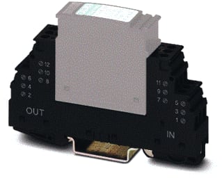 Phoenix Contact - Basiselement vr overspann.-afleider Pt Pe/S+1X2-Be