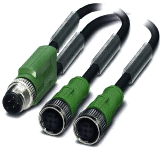 Phoenix Contact - Sensor/actorkabel met connector S/A Kbl Sac4Pm12Y2X0,3Pur
