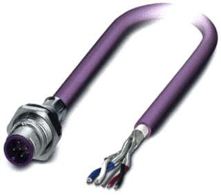 Phoenix Contact - Ronde connector, inbouw (met kabel) S/A Chassdl Saccbpm12Ms5C