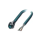 Phoenix Contact - Ronde connector, inbouw (met kabel) s/a chassdl saccbpm12fsd4