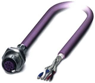 Phoenix Contact - Ronde connector, inbouw (met kabel) S/A Chassdl Saccbpm12Fs5C