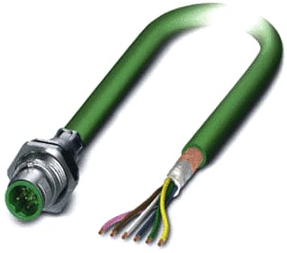 Phoenix Contact - Ronde connector, inbouw (met kabel) s/a chassdl saccbpm12msb5