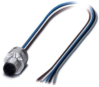 Phoenix Contact - Ronde connector, inbouw (met kabel) s/a chassdl saccecmsb5con