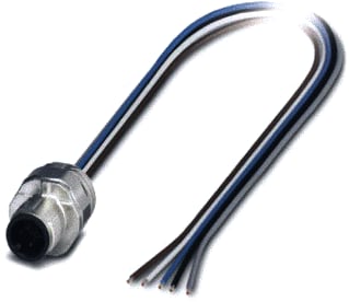 Phoenix Contact - Ronde connector, inbouw (met kabel) S/A Chassdl Saccecms5Conm