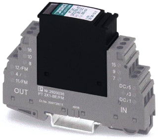 Phoenix Contact - Overspanningsbev. voor data en M&R Pt 2X124Dc/Fmst