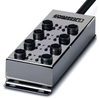 Phoenix Contact - Pass. sensor-/actor verd. (m.kabel) s/a verd sacb816l5,0pvcfb