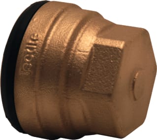 VSH - Tectite Pro TX61 Fitting met 1 aansluiting Eindstop 1X Push 54