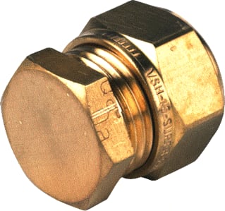 VSH - Super S1206 Fitting met 1 aansluiting Eindkop 1Xkn 10 1206 Dzr