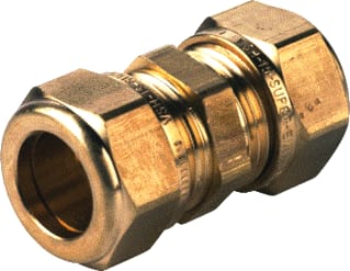 VSH - Super S1200 Fitting met 2 aansluitingen Re Kop 2Xkn 22 Chr Dzr