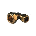 VSH - Super S1211 Fitting met 2 aansluitingen Kniekop 90 Verlp Ff 15X12