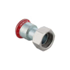 Geberit - Mapress C-staal Fitting met 2 aansluitingen Mapr C-St Vl.Kpp.15-G1/2"