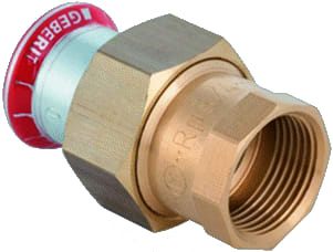 Geberit - Mapress C-staal Fitting met 2 aansluitingen Fitting 25300