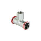 Geberit - Mapress C-staal Fitting met 3 aansluitingen Mapr C-St T-Stuk 76X3/4X76