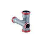 Geberit - Mapress C-staal Fitting met 4 aansluitingen 21512