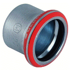 Geberit - Mapress C-staal Fitting met 1 aansluiting 20219