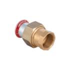 Geberit - Mapress C-staal Fitting met 2 aansluitingen Mapr C-St 3D Kpp. 22-Rp3/4