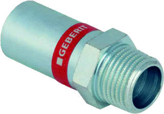 Geberit - Mapress C-staal Fitting met 2 aansluitingen Fitting 21931