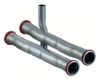 Geberit - Mapress C-staal Passeerstuk Pssrst 22-15