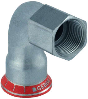 Geberit - Mapress C-staal Fitting met 2 aansluitingen Fitting 21659