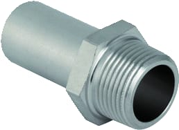 Geberit - Mapress RVS Fitting met 2 aansluitingen Mapr Fttng2 Sp-Bu 42-3/2"