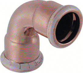 Geberit - Mapress Koper Fitting met 2 aansluitingen Fitting 60113
