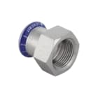 Geberit - Mapress RVS Fitting met 2 aansluitingen Mapr Schrbs Bi 42 3/2"