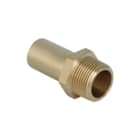 Geberit - Mapress Brons Fitting met 2 aansluitingen Mapr Brns Ovrgng End+Bu15½