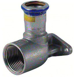 Geberit - Mapress RVS Gas Muurplaat mapr rvs gs  mrplt l58