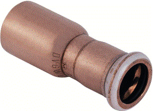 Geberit - Mapress Koper Fitting met 2 aansluitingen Fitting 62329