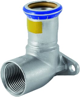 Geberit - Mapress RVS Gas Muurplaat muurplaat 34136