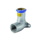 Geberit - Mapress RVS Gas Muurplaat Mapr Rvs Gs Mrplt 90Gr Bi¾