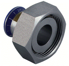 Geberit - Mapress RVS Gas Fitting met 2 aansluitingen Mapr Rvs Gs Vlkkopp 28 ?