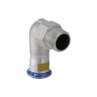 Geberit - Mapress RVS Gas Fitting met 2 aansluitingen fitting 34151